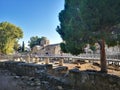 Agia Kyriaki church and Saint PaulÃ¢â¬â¢s pillar